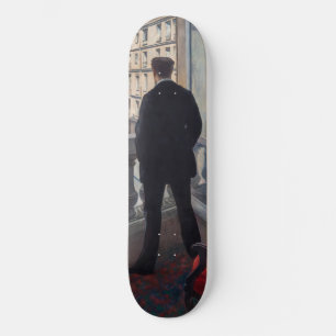Gustave Caillebotte - Junger Mann an seinem Fenste Skateboard