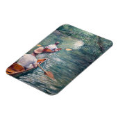 Gustave Caillebotte - Kanus auf den Yerres Magnet (Linke Seite)