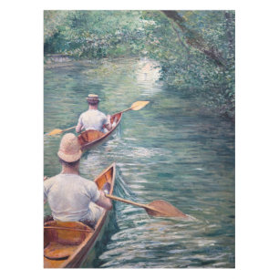 Gustave Caillebotte - Kanus auf den Yerres Tischdecke