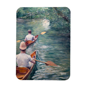Gustave Caillebotte - Kanus auf der Yerres Magnet