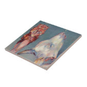 Gustave Caillebotte - Kopf des Kalbs und Ox-Zunge Fliese (Seite)