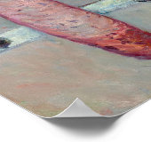 Gustave Caillebotte - Kopf des Kalbs und Ox-Zunge Poster (Ecke)