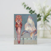 Gustave Caillebotte - Kopf des Kalbs und Ox-Zunge Postkarte (Stehend Vorderseite)