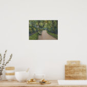 Gustave Caillebotte - Le Parc Monceau Poster (Küche)