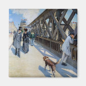 Gustave Caillebotte - Le Pont de l'Europe Magnet (Vorne)
