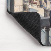 Gustave Caillebotte - Mann am Fenster Mousepad (Ecke)