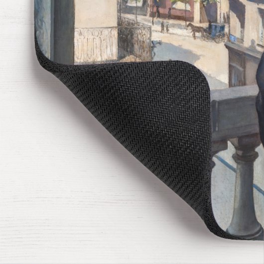 Gustave Caillebotte - Mann am Fenster Mousepad (Ecke)