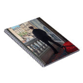 Gustave Caillebotte - Mann am Fenster Notizblock (Rechte Seite)