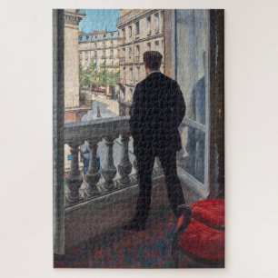 Gustave Caillebotte - Mann am Fenster Puzzle