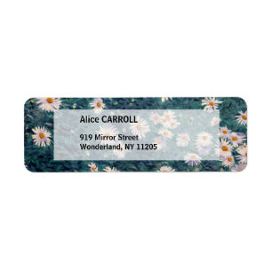 Gustave Caillebotte - Margueritenbeet, Detail