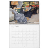 Gustave Caillebotte Masterpiece Selection Kalender (Mär 2027)