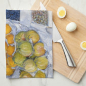 Gustave Caillebotte - Obst auf einem Stand dargest Geschirrtuch (Viertel Falte)