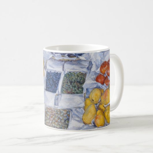 Gustave Caillebotte - Obst auf einem Stand dargest Kaffeetasse (VorderseiteRechts)