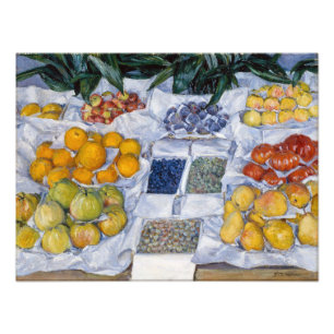 Gustave Caillebotte - Obst auf einem Stand Fotodruck