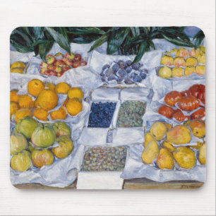 Gustave Caillebotte - Obst auf einem Stand Mousepad