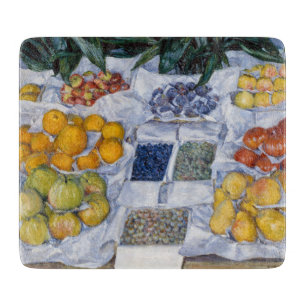 Gustave Caillebotte - Obst auf einem Stand Schneidebrett