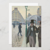 Gustave Caillebotte - Paris Street; Rainy Day (Vorne/Hinten)