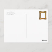 Gustave Caillebotte Paris Street Rainy Day Artwork Postkarte (Rückseite)