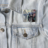 Gustave Caillebotte - Paris Street; Rainy Day Button (Beispiel)