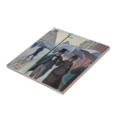 Gustave Caillebotte - Paris Street; Rainy Day Fliese (Seite)