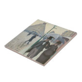 Gustave Caillebotte - Paris Street; Rainy Day Fliese (Seite)