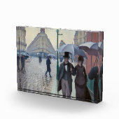 Gustave Caillebotte - Paris Street; Rainy Day Fotoblock (Rechts)