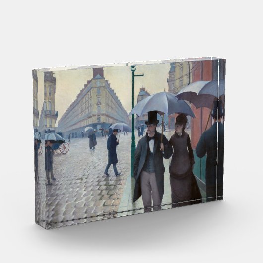 Gustave Caillebotte - Paris Street; Rainy Day Fotoblock (Links)