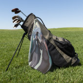 Gustave Caillebotte - Paris Street; Rainy Day Golfhandtuch (Gras)