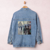 Gustave Caillebotte - Paris Street; Rainy Day Jeansjacke (Hangar)