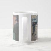 Gustave Caillebotte - Paris Street; Rainy Day Jumbo-Tasse (Rückseite)