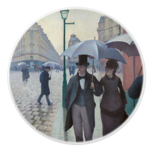 Gustave Caillebotte - Paris Street; Rainy Day Keramikknauf