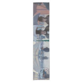 Gustave Caillebotte - Paris Street; Rainy Day Kurzer Tischläufer (Vorderseite)