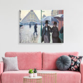 Gustave Caillebotte - Paris Street; Rainy Day Leinwanddruck (Insitu (Wohnzimmer))
