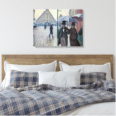 Gustave Caillebotte - Paris Street; Rainy Day Leinwanddruck (Insitu (Schlafzimmer))