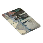 Gustave Caillebotte - Paris Street; Rainy Day Magnet (Rechte Seite)