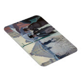 Gustave Caillebotte - Paris Street; Rainy Day Magnet (Rechte Seite)