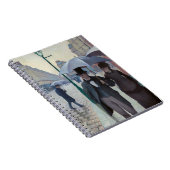 Gustave Caillebotte - Paris Street; Rainy Day Notizblock (Rechte Seite)