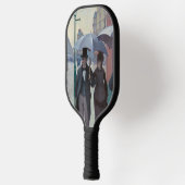 Gustave Caillebotte - Paris Street; Rainy Day Pickleball Schläger (Links)