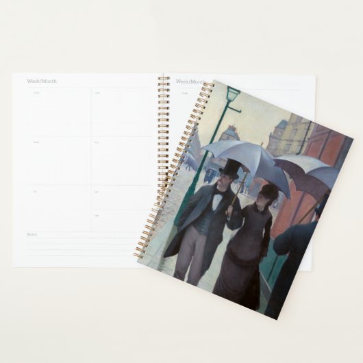 Gustave Caillebotte - Paris Street; Rainy Day Planer (Anzeige)