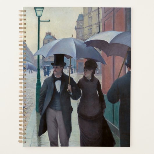 Gustave Caillebotte - Paris Street; Rainy Day Planer (Vorderseite)