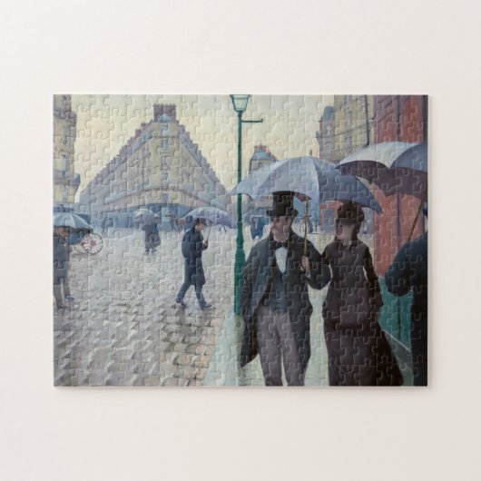 Gustave Caillebotte - Paris Street; Rainy Day Puzzle (Horizontal)