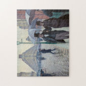 Gustave Caillebotte - Paris Street; Rainy Day Puzzle (Vertikal)