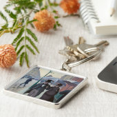 Gustave Caillebotte - Paris Street; Rainy Day Schlüsselanhänger (Seite)