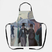 Gustave Caillebotte - Paris Street; Rainy Day Schürze (Vorderseite)