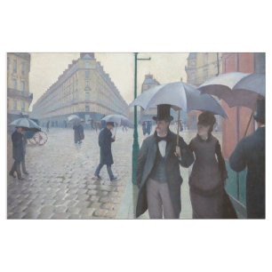 Gustave Caillebotte - Paris Street; Rainy Day Stoff