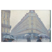 Gustave Caillebotte - Paris Street; Rainy Day Stoff (Fat Quarter (45,7 x 55,9 cm))
