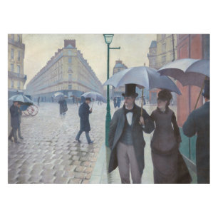 Gustave Caillebotte - Paris Street; Rainy Day Tischdecke