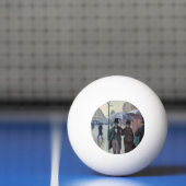 Gustave Caillebotte - Paris Street; Rainy Day Tischtennisball (Netto)