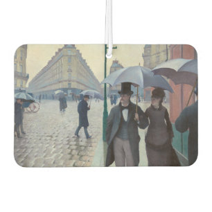 Gustave Caillebotte - Pariser Straße; Regentag Autolufterfrischer