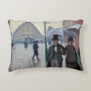 Gustave Caillebotte - Pariser Straße; Regentag Dekokissen